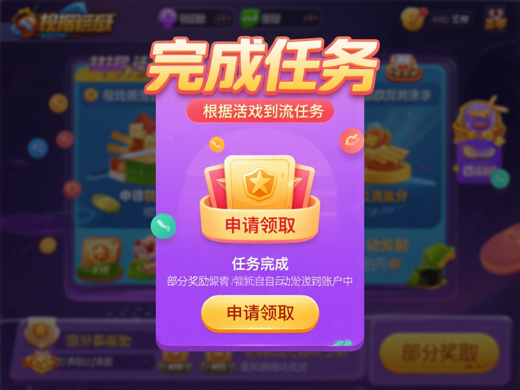完成任务并申请领取
根据活动要求完成相应的任务，